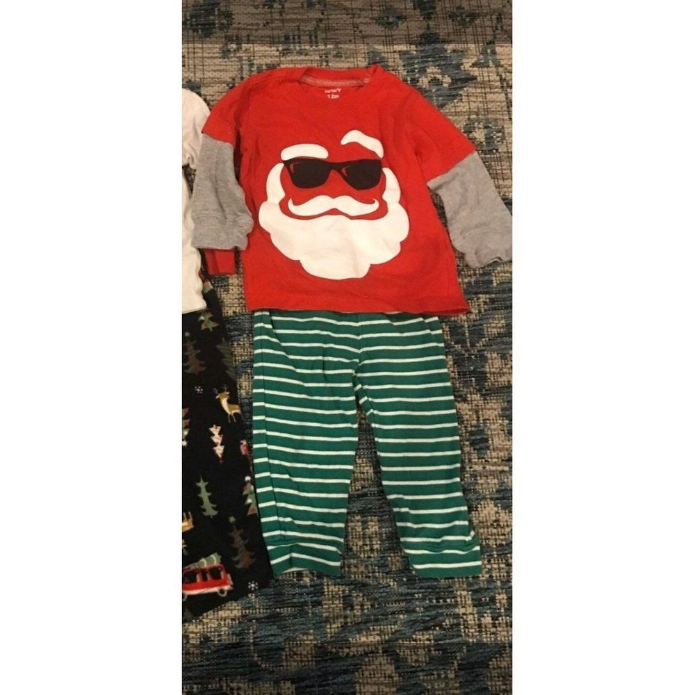 Carters baby boy size 12m 12 Month xmas christmas outfit